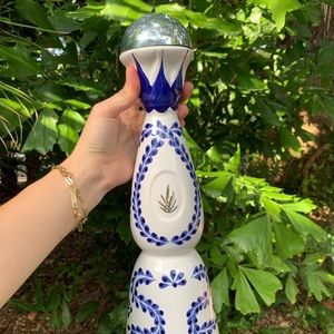 Empty Clase Azul Reposado Tequila Bottle